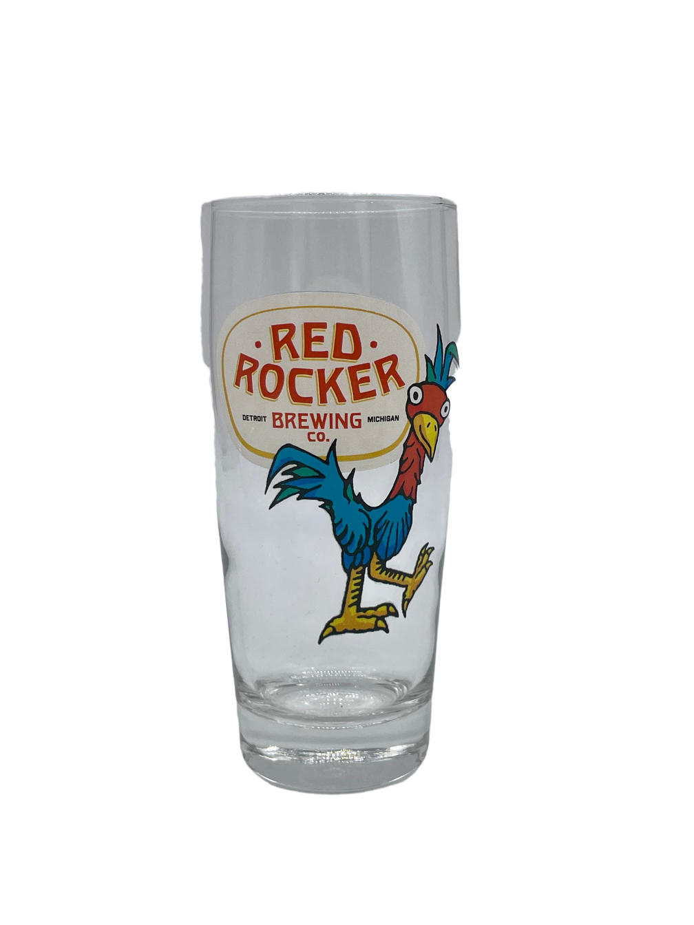 16oz Red Rocker Lager Willi Glass